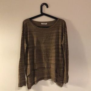 ZARA asymmetric long sleeve